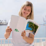 Gelijmde garenloze brochures