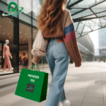 Gerecyclede luxe papieren tassen