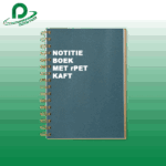 Notitieboekjes met rPET kaft